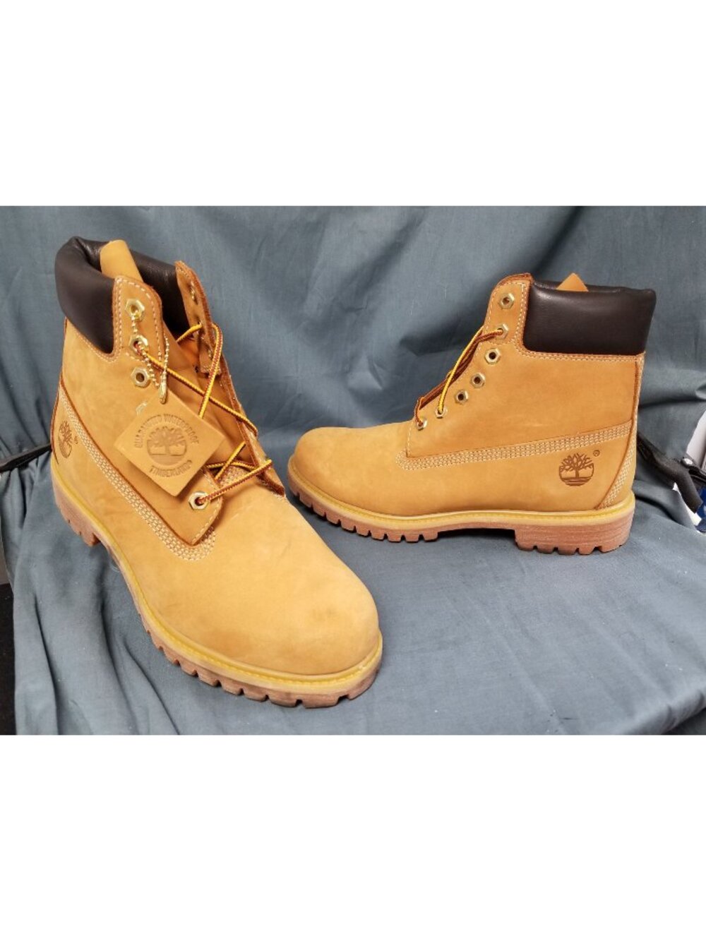 Timberland 6" Premium Waterproof Boots Wheat Suede Mens Size 11 NEW NO BOX!